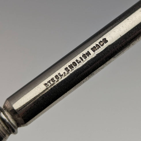 1907 年英國古董純銀手柄鈕扣掛鉤